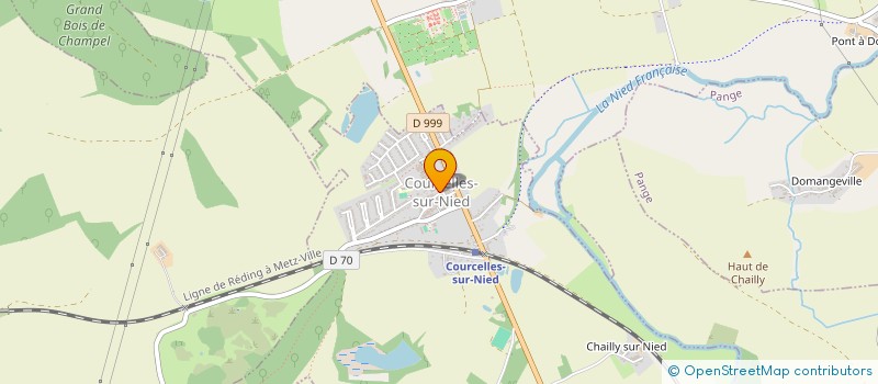 localisation de l'entreprise SCI BOCAGE  COURCELLES-SUR-NIED