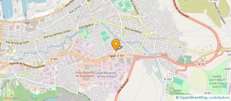 localisation de l'entreprise SCI BOCAGE à CHERBOURG-EN-COTENTIN