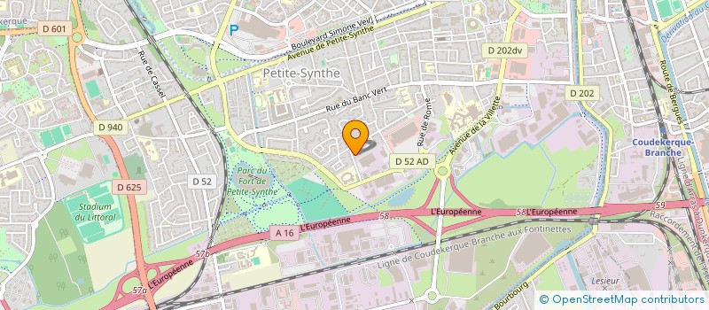 localisation de l'entreprise SCI BOCAGE à DUNKERQUE