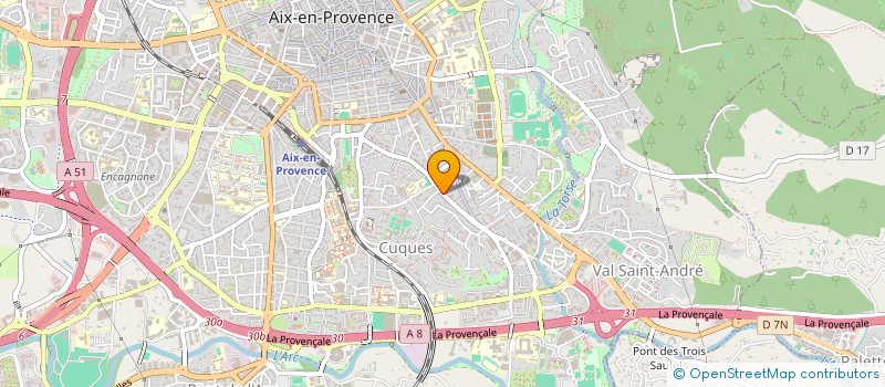 localisation de l'entreprise SCI BOCAMADO à AIX-EN-PROVENCE