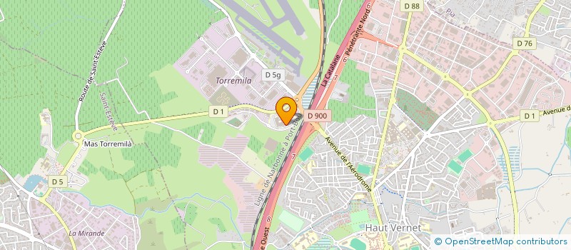 localisation de l'entreprise SCI BOCARRE à PERPIGNAN