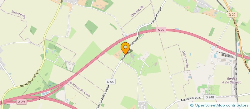 localisation de l'entreprise SCI BOCASIX  ECTOT-LES-BAONS