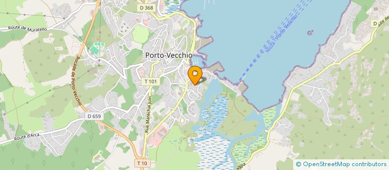 localisation de l'entreprise SCI BOCCA DI L ORO à PORTO-VECCHIO