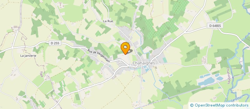 localisation de l'entreprise SCI BOCHENARD  CHAHAIGNES