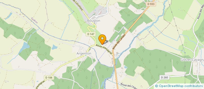 localisation de l'entreprise SCI BOCHICO  BOUGLON