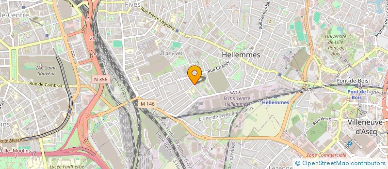 localisation de l'entreprise SCI BOCKA à LEZENNES