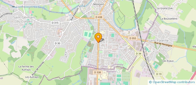 localisation de l'entreprise SCI BOCKLER à ALENCON