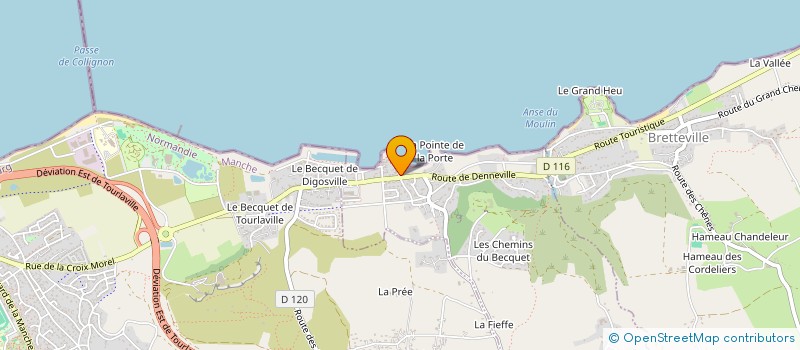 localisation de l'entreprise SCI BOCKMANN  DIGOSVILLE