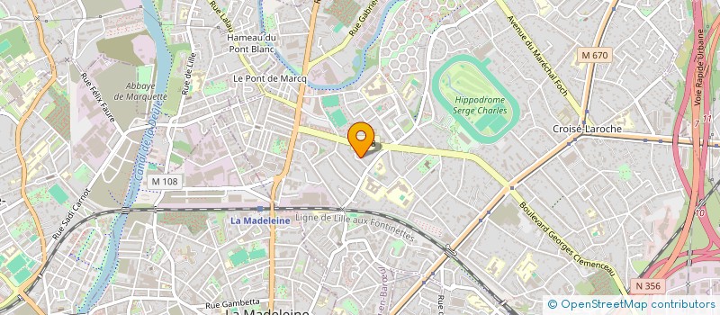 localisation de l'entreprise SCI BOCOCQ à MARCQ-EN-BARŒUL