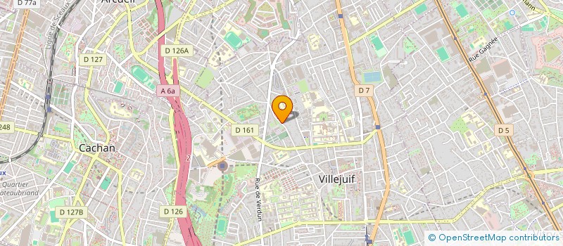 localisation de l'entreprise SCI BOCOMIS  VILLEJUIF