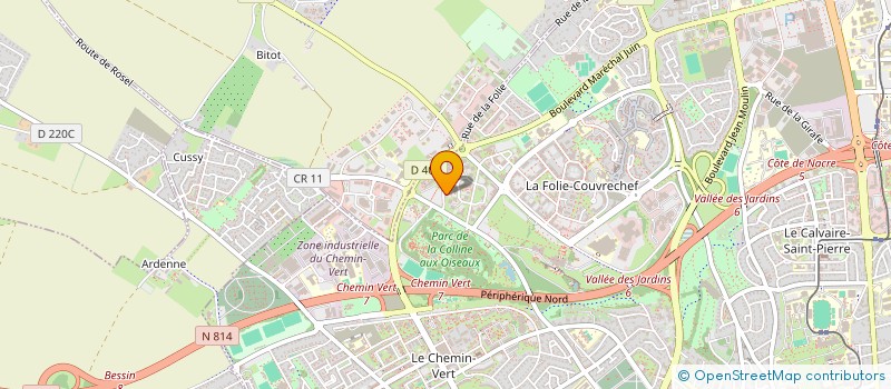 localisation de l'entreprise SCI BOCQUATRE à CAEN