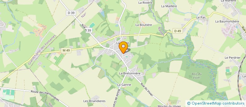 localisation de l'entreprise SCI BOCQUEL INVEST  LA CHAPELLE-SUR-ERDRE