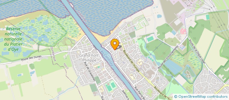 localisation de l'entreprise SCI BOCQUELET à GRAVELINES