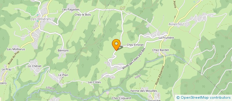 localisation de l'entreprise SCI BOCQUET  FILLIERE