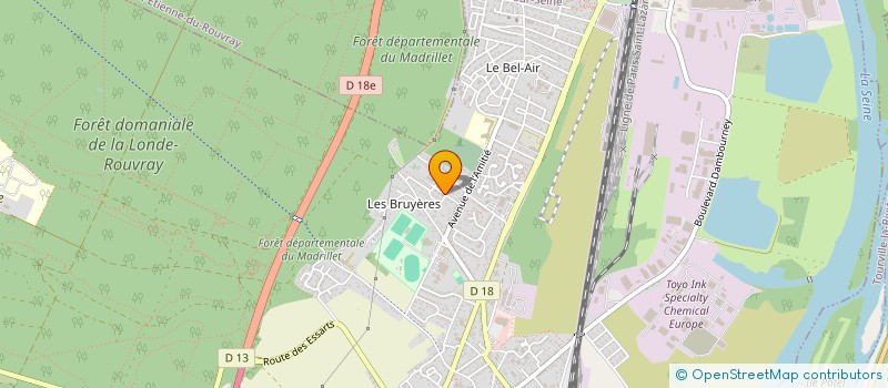 localisation de l'entreprise SCI BOCQUET  OISSEL