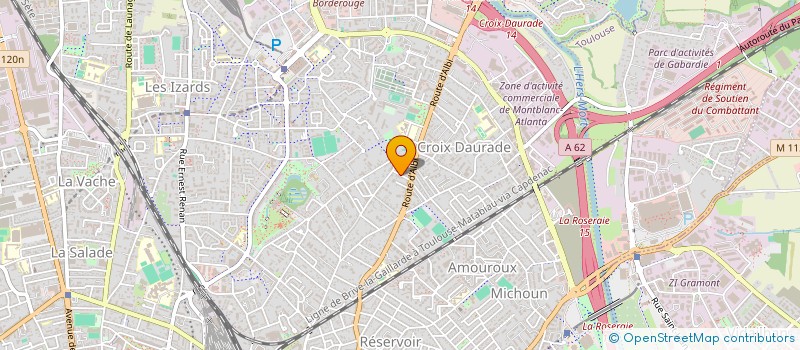 localisation de l'entreprise SCI BOCQUILLON à TOULOUSE