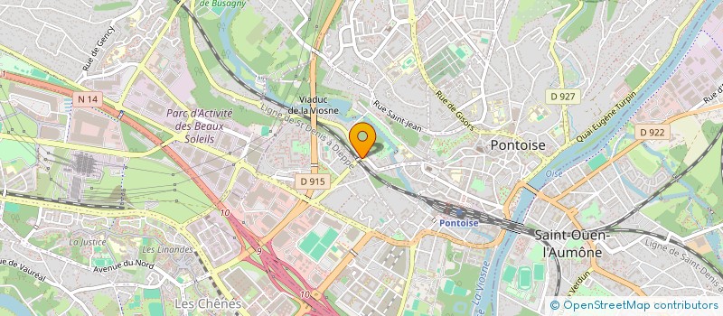 localisation de l'entreprise SCI BODEGA ROUEN  PONTOISE