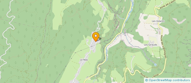 localisation de l'entreprise SCI BODEIL  LANS-EN-VERCORS