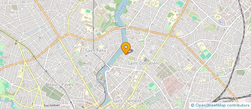 localisation de l'entreprise SCI BODELIO  NANTES