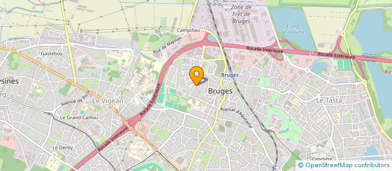 localisation de l'entreprise SCI BODENBACH  BRUGES