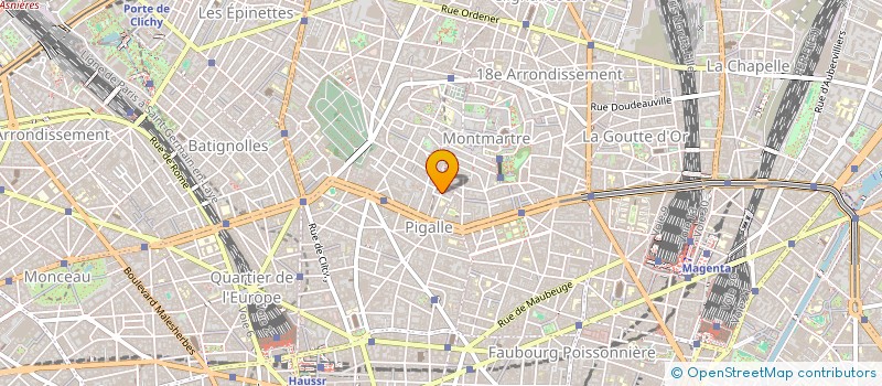 localisation de l'entreprise SCI BODHIPAT  PARIS