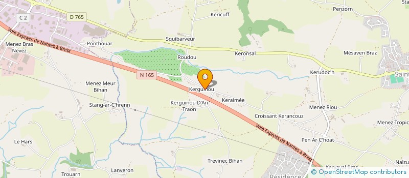 localisation de l'entreprise SCI BODLAND  SAINT-YVI