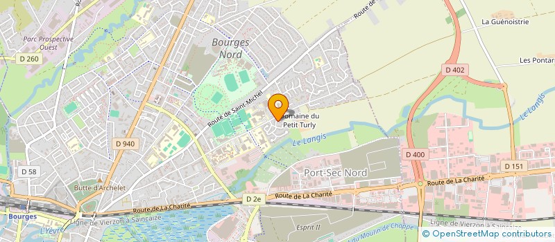 localisation de l'entreprise SCI BODO RENOU  BOURGES