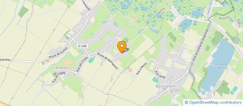 localisation de l'entreprise SCI BODOIRE  ANDRES