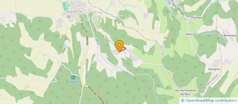 localisation de l'entreprise SCI BOE  SEPTEME