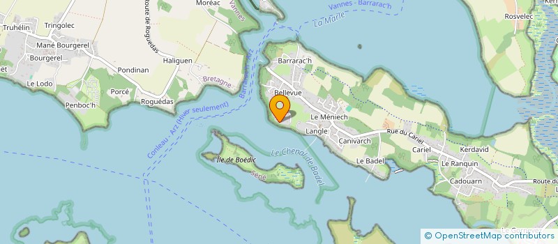 localisation de l'entreprise SCI BOEDIC à SENE