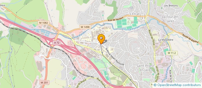 localisation de l'entreprise SCI BOEN  SAINT-PRIEST-EN-JAREZ