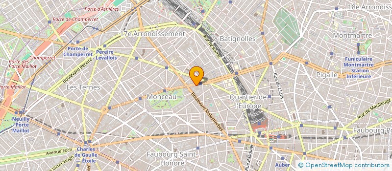 localisation de l'entreprise SCI BOETIE COURCELLES  PARIS