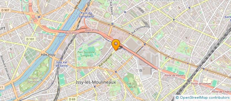 localisation de l'entreprise SCI BOETIE INVESTISSEMENTS à ISSY-LES-MOULINEAUX