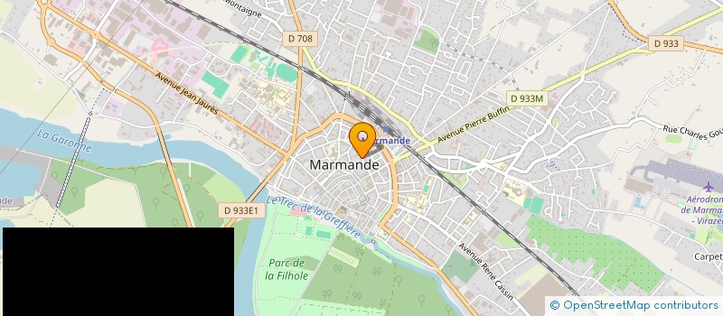 localisation de l'entreprise SCI BOETIENNE  MARMANDE