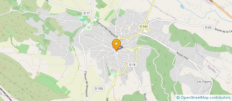 localisation de l'entreprise SCI BOEUF FLORENT  EGUILLES