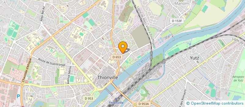 localisation de l'entreprise SCI BOFILY à THIONVILLE