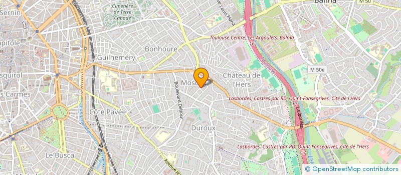localisation de l'entreprise SCI BOFIX 01 à TOULOUSE