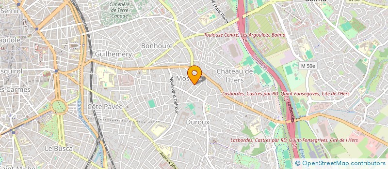 localisation de l'entreprise SCI BOFIX 03 à TOULOUSE