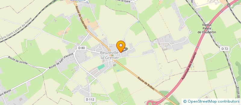 localisation de l'entreprise SCI BOGACKI GCJPE  BEUZEVILLE-LA-GRENIER