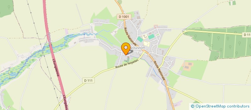 localisation de l'entreprise SCI BOGAERT  NOUVION