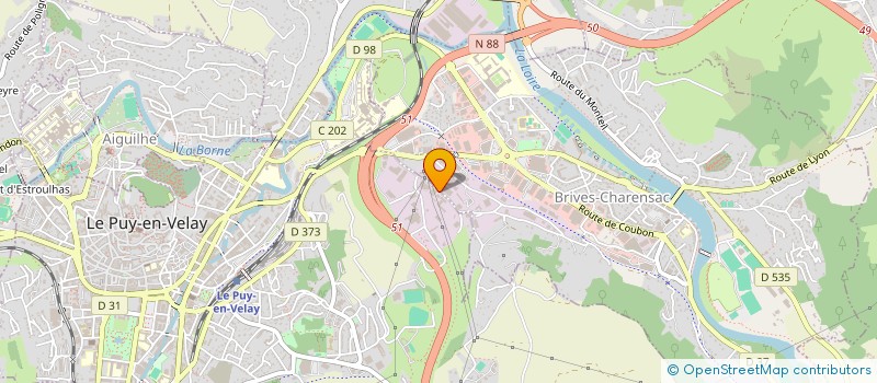 localisation de l'entreprise SCI BOGER  LE PUY-EN-VELAY