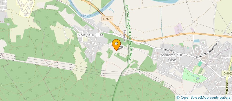 localisation de l'entreprise SCI BOGERS JP  NOISY-SUR-OISE