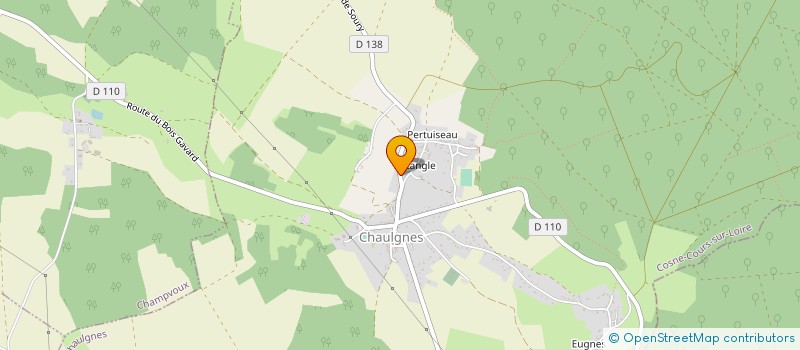 localisation de l'entreprise SCI BOGET à CHAMPVOUX
