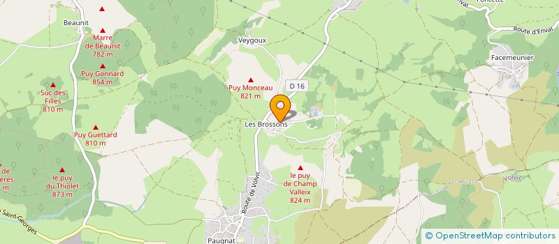 localisation de l'entreprise SCI BOGROS  CHARBONNIERES-LES-VIEILLES