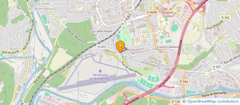 localisation de l'entreprise SCI BOGUTEKIN  ARBOUANS