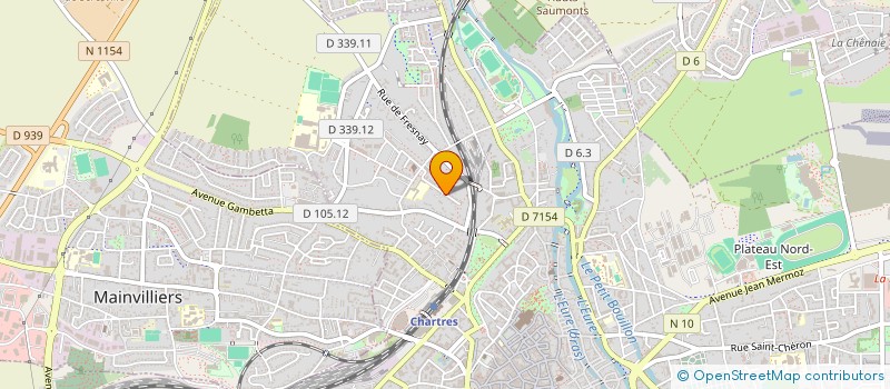 localisation de l'entreprise SCI BOHEC TEISSIER à CHARTRES
