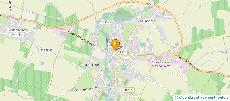 localisation de l'entreprise SCI BOHM'S  MATHA