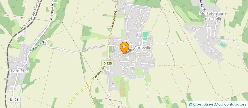 localisation de l'entreprise SCI BOHUON-GORECKI  ANDEVILLE