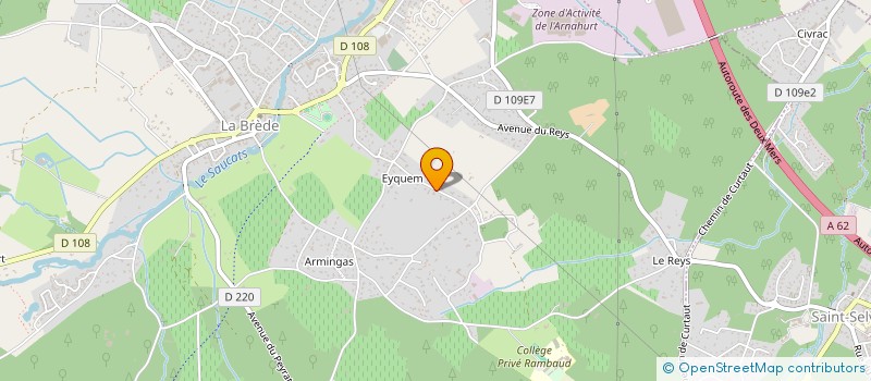 localisation de l'entreprise SCI BOICEJU  LA BREDE