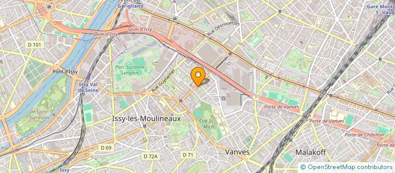 localisation de l'entreprise SCI BOICHE COUPIN à ISSY-LES-MOULINEAUX
